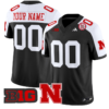 Custom Nebraska Cornhuskers Jersey Name and Number Vapor Limited Football Black Alternate