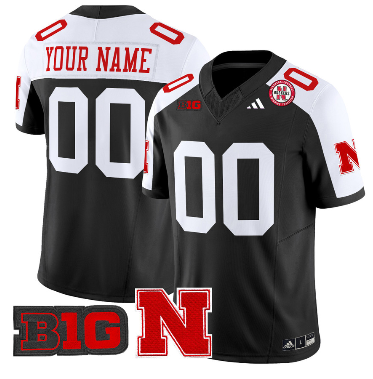 Custom Nebraska Cornhuskers Jersey Name and Number Vapor Limited Football Black Alternate 8 Custom Nebraska Cornhuskers Jersey Name and Number Vapor Limited Football Black Alternate