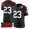 Dante Dowdell Jersey #23 Nebraska Cornhuskers Vapor Limited Football Black