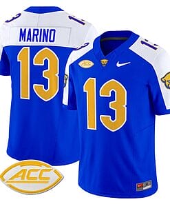 Dan Marino Jersey #13 Pittsburgh Panthers Vapor Limited College Football Stitched Royal Alternate