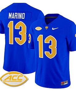 Dan Marino Jersey #13 Pittsburgh Panthers Vapor Limited College Football Stitched Royal