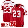 Dante Dowdell Jersey #23 Nebraska Cornhuskers Vapor Limited Football Scarlet Alternate