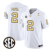 Diego Pavia Jersey #2 Vanderbilt Commodores College Football Stitched White