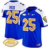 Desmond Reid Jersey #25 Pittsburgh Panthers Vapor Limited College Football Stitched Royal Alternate