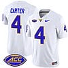 Daniel Carter Jersey #4 Pittsburgh Panthers Vapor Limited College Football Stitched White
