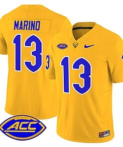 Dan Marino Jersey #13 Pittsburgh Panthers Vapor Limited College Football Stitched Gold