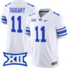 Harrison Taggart Jersey #11 BYU Cougars Vapor Limited College Football Stitched White