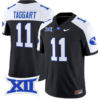 Harrison Taggart Jersey #11 BYU Cougars Vapor Limited College Football Stitched Black Alternate
