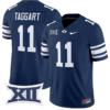 Harrison Taggart Jersey #11 BYU Cougars Vapor Limited College Football Stitched Navy