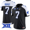 Hinckley Ropati Jersey #7 BYU Cougars Vapor Limited College Football Stitched Black Alternate