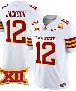 Jaylon Jackson Jersey #12 Iowa State Cyclones Vapor Limited College Football Stitched White