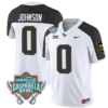Jason Johnson Jersey #0 UCF Knights Unionhome Patch Vapor Football Stitched Inverted