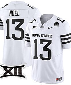 Jaylin Noel Jersey #13 Iowa State Cyclones Vapor Limited College Football Stitched White Limited