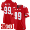 JJ Watt Jersey #99 Wisconsin Badgers Vapor Football Stitched Red