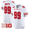 JJ Watt Jersey #99 Wisconsin Badgers Vapor Football Stitched White