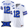 Jake Retzlaff Jersey #12 BYU Cougars Vapor Limited College Football Stitched 1996 Throwback
