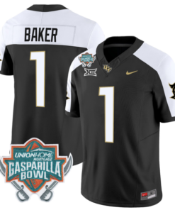 Javon Baker Jersey #1 UCF Knights Unionhome Patch Vapor Football Stitched Alternate