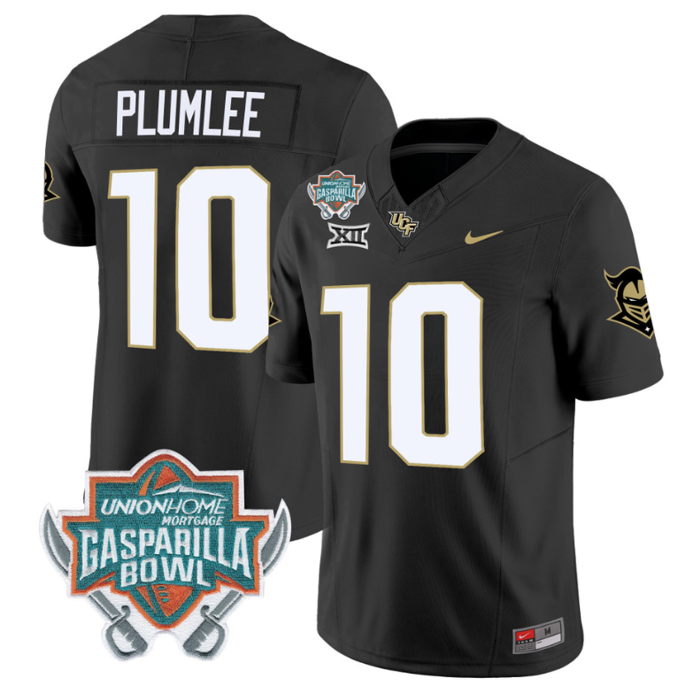 John Rhys Plumlee Jersey #10 UCF Knights Unionhome Patch Vapor Football Stitched Black 8 John Rhys Plumlee Jersey #10 UCF Knights Unionhome Patch Vapor Football Stitched Black