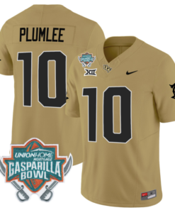 John Rhys Plumlee Jersey #10 UCF Knights Unionhome Patch Vapor Football Stitched Gold