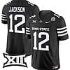 Jaylon Jackson Jersey #12 Iowa State Cyclones Vapor Limited College Football Stitched Black