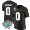 Jason Johnson Jersey #0 UCF Knights Unionhome Patch Vapor Football Stitched Black
