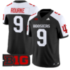 Kurtis Rourke Jersey #9 Indiana Hoosiers Vapor Limited Football Black Alternate