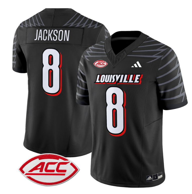Lamar Jackson Jersey #8 Louisville Cardinals Vapor Football Stitched Black 8 Lamar Jackson Jersey #8 Louisville Cardinals Vapor Football Stitched Black