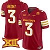 Rocco Becht Jersey #3 Iowa State Cyclones Vapor Limited College Football Stitched Cardinal