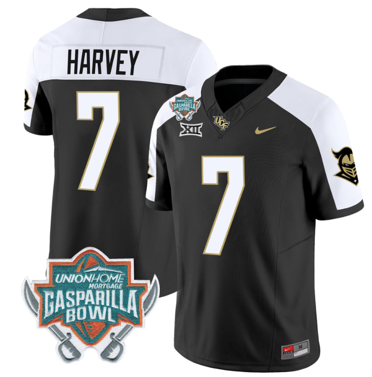 RJ Harvey Jersey #7 UCF Knights Unionhome Patch Vapor Football Stitched Alternate 8 RJ Harvey Jersey #7 UCF Knights Unionhome Patch Vapor Football Stitched Alternate