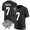 RJ Harvey Jersey #7 UCF Knights Unionhome Patch Vapor Football Stitched Black