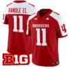 Randle El Jersey #11 Indiana Hoosiers Vapor Limited Football Crimson Alternate