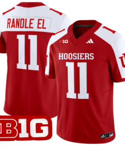 Randle El Jersey #11 Indiana Hoosiers Vapor Limited Football Crimson Alternate