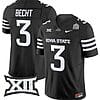 Rocco Becht Jersey #3 Iowa State Cyclones Vapor Limited College Football Stitched Black