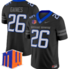 Sire Gaines Jersey #26 Boise State Broncos Vapor Limited College Football Stitched Black