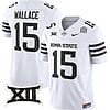 Seneca Wallace Jersey #15 Iowa State Cyclones Vapor Limited College Football Stitched White Limited