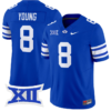 Steve Young Jersey #8 BYU Cougars Vapor Limited College Football Stitched Royal