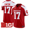 Ty Son Lawton Jersey #17 Indiana Hoosiers Vapor Limited Football Crimson Alternate