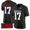 Ty Son Lawton Jersey #17 Indiana Hoosiers Vapor Limited Football Black