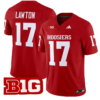 Ty Son Lawton Jersey #17 Indiana Hoosiers Vapor Limited Football Crimson
