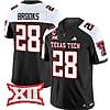 Tahj Brooks Jersey #28 Texas Tech Red Raiders Vapor Limited Football Black Alternate