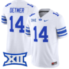 Ty Detmer Jersey #14 BYU Cougars Vapor Limited College Football Stitched White