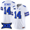 Ty Detmer Jersey #14 BYU Cougars Vapor Limited College Football Stitched 1996 Throwback