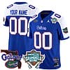 Custom Florida Gators Jersey 2025 Gasparilla Bowl Patch Football Royal Alternate 5 Custom Florida Gators Jersey 2025 Gasparilla Bowl Patch Football Royal Alternate