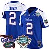 DJ Lagway Jersey #2 Florida Gators 2025 Gasparilla Bowl Patch Royal Alternate