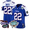 Emmitt Smith Jersey #22 Florida Gators 2025 Gasparilla Bowl Patch Royal Alternate