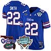 Emmitt Smith Jersey #22 Florida Gators 2025 Gasparilla Bowl Patch Royal