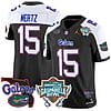 Graham Mertz Jersey #15 Florida Gators 2025 Gasparilla Bowl Patch Black Alternate
