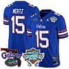 Graham Mertz Jersey #15 Florida Gators 2025 Gasparilla Bowl Patch Royal