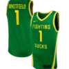 Alexis Whitfield Jersey #1 Oregon Ducks NIL Basketball Green 4 Alexis Whitfield Jersey #1 Oregon Ducks NIL Basketball Green