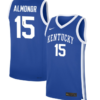 Ansley Almonor Jersey #15 Kentucky Wildcats NIL Basketball Royal